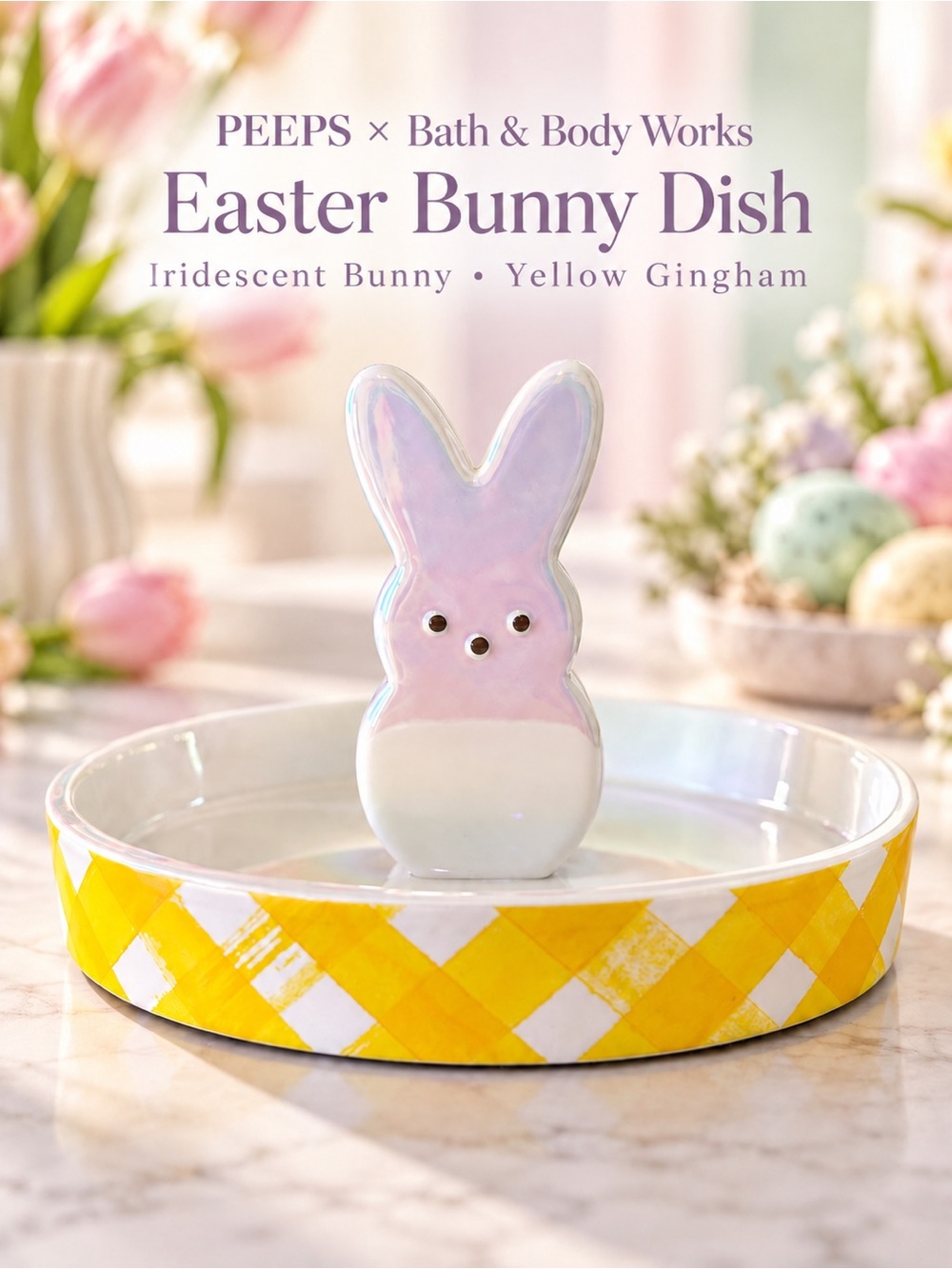 Bath & Body Works x PEEPS Marshmallow Bunny
Body Care Tray